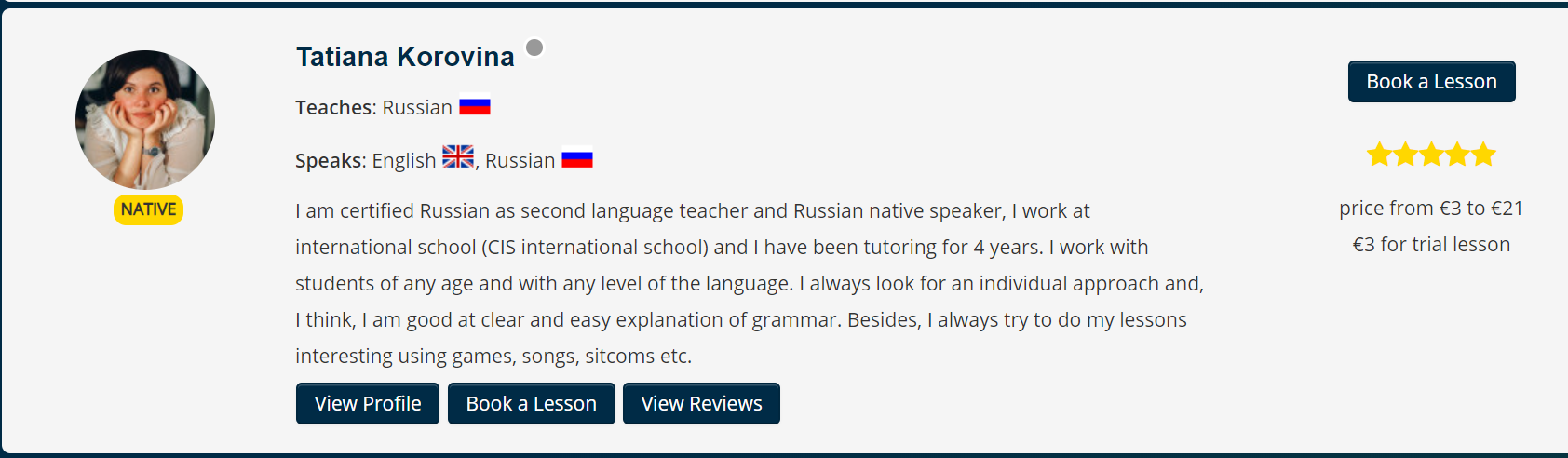 Russian language tutor online. Learn Russian fast with the best Russian native tutors at Lonet.Academy