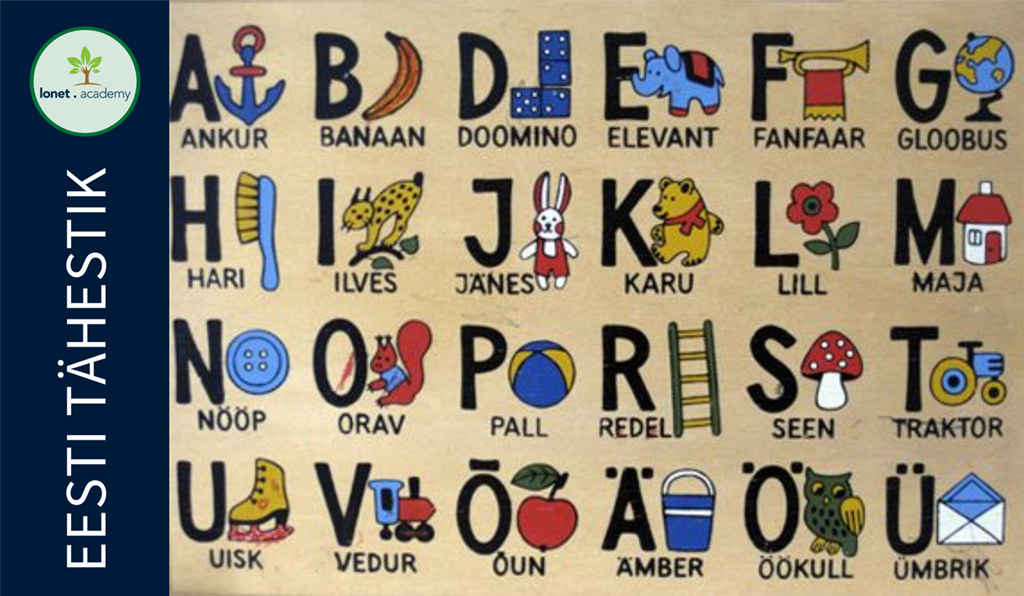 Learn Eesti Start With Estonian Alphabet Eesti Lessons At Lonet Academy
