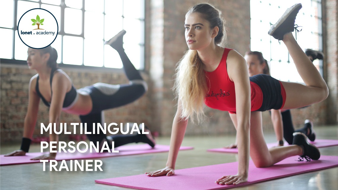 Ideas for my future job: multilingual personal trainer. Perfect career opportunity for a fitness trainer.