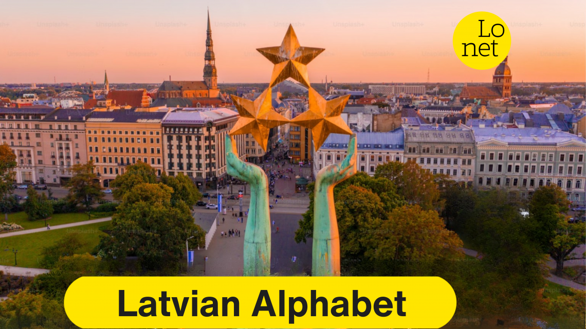 The Latvian language alphabet: a perfect guide to the Latvian language for beginners